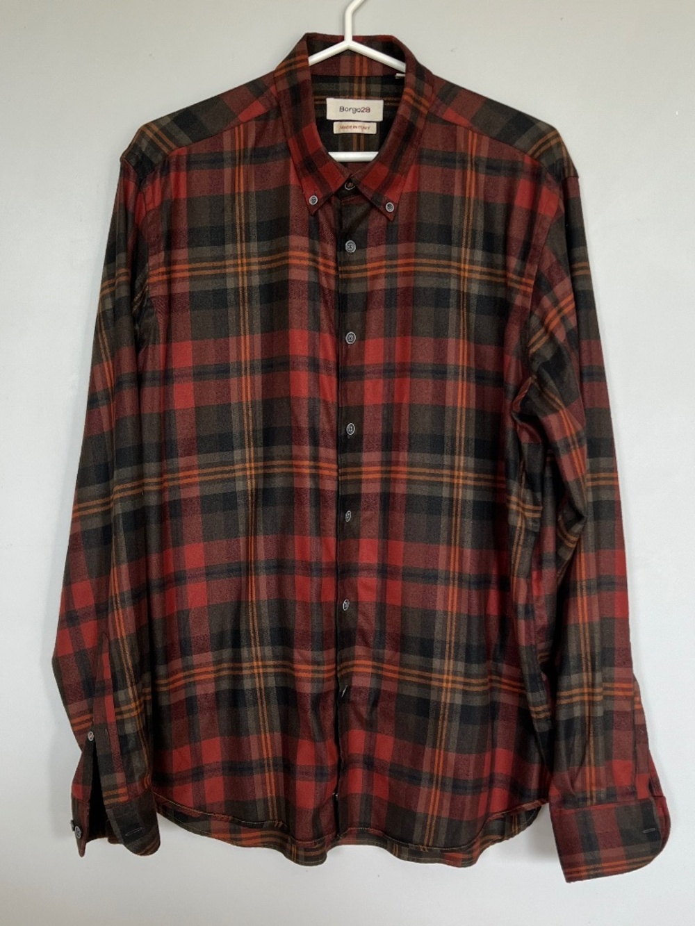 BORGO28 Men’s Shirt – SIZE XL Made in Italy